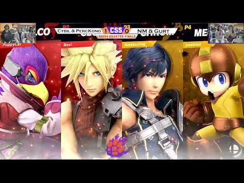 CSS 39 Doubles - LQ - Cybil & PercKong (Falco/Joker/Cloud/ROB) vs. NM & Gurt (Chrom/Mega Man) - SSBU
