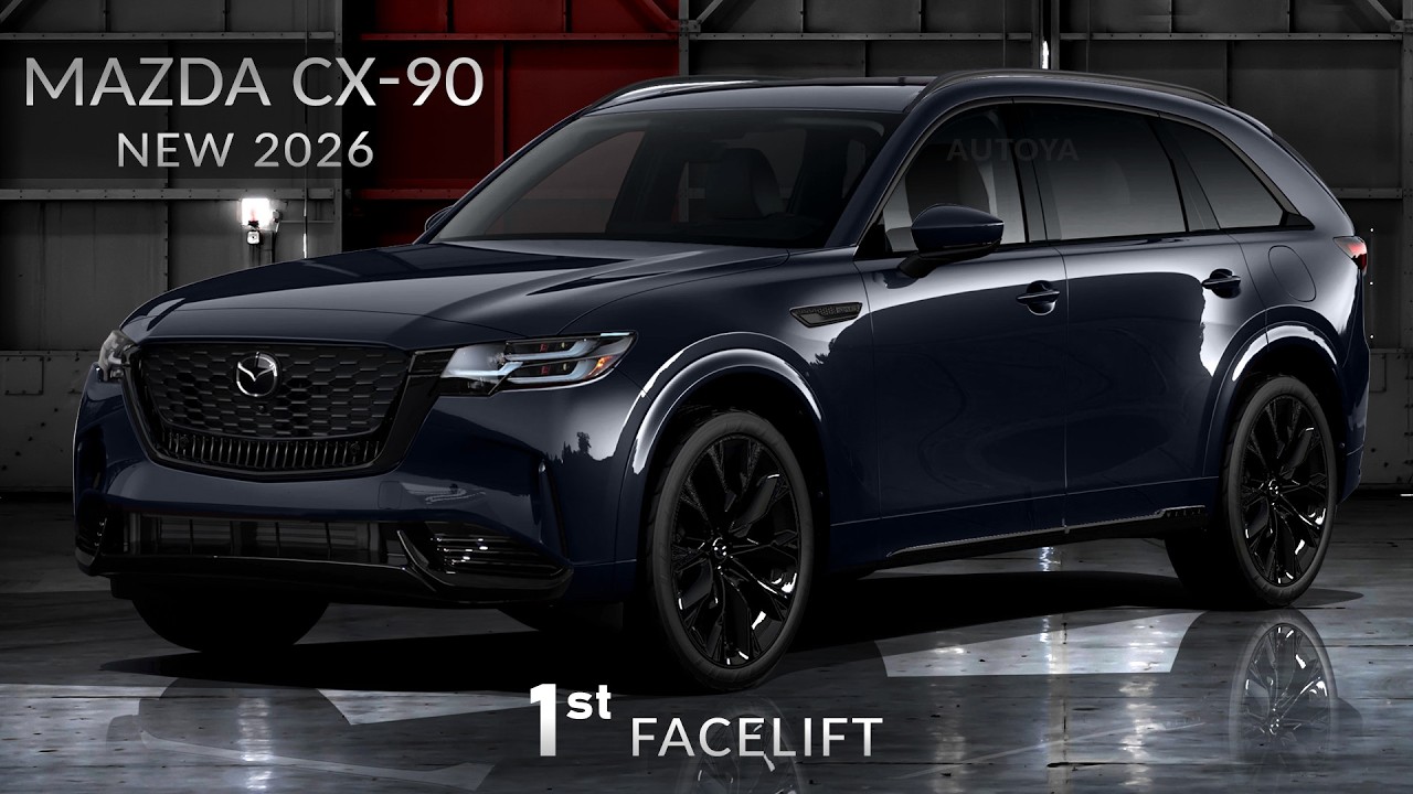 2027 Mazda CX-90 Gets an Early Mid-Cycle Refresh With Quirky