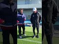 ??? Marcelo reunites with Carlo Ancelotti at Ciudad Real Madrid! #shorts #realmadridshorts