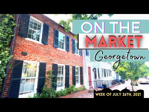 On the Market: Homes for Sale in Georgetown Washington DC | Week of July 26th, 2021