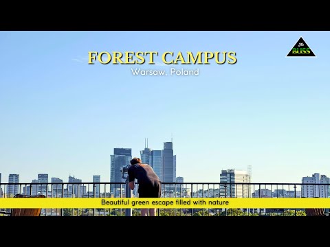 Kampus Biurowy Forest • Warsaw’s Forest Office Campus – Nature Meets Architecture 🌿| The Bliss Vlog
