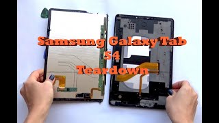 Samsung Galaxy Tab S4 SM-T830 SM-T835 SM-T837 10.5" Disassembly Teardown Guide Screen Replacement