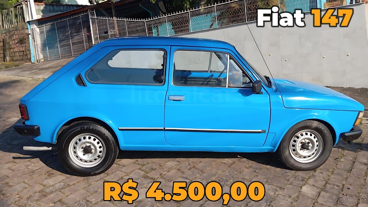 FIAT 147 FOR SALE FOR ONLY R$ 4,500.00 #fiat