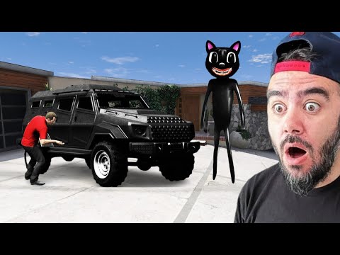 FRANKLIN LANETLI KEDININ ÖZEL ARABASINI KAÇIRDI - GTA 5 MODS