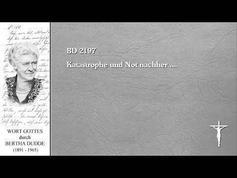 BD 2197 - Katastrophe und Not nachher ....