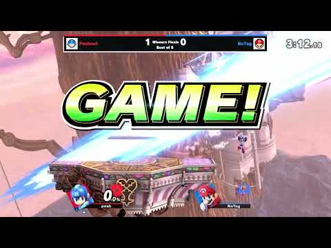 Peabnut (Mega Man) vs NoTag (Mario) - Winners Final - Modern Nest #2