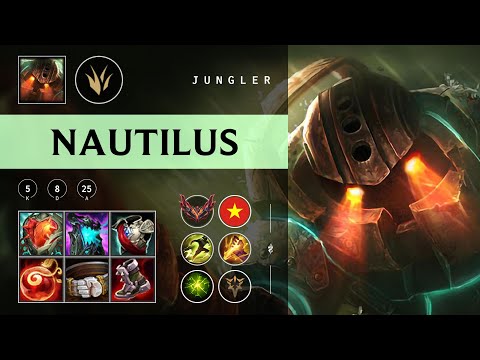Nautilus Jungle vs Rengar - VN Grandmaster Patch 25.22