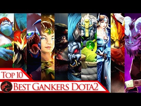 Top 10 gankers of patch 6.88 in dota 2