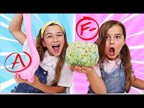 I Grade My SISTERS SLIMES Challenge 2 | JKrew