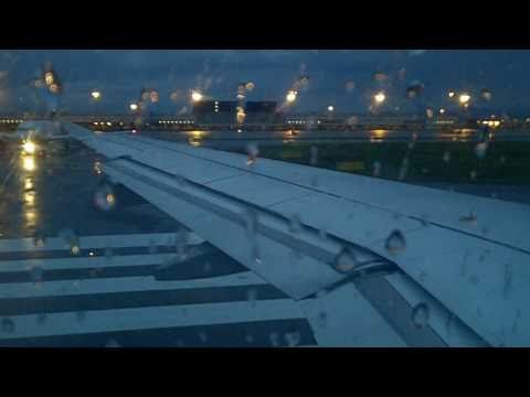 take off from Milan Malpensa Airbus 319-100 Lufthansa Italia