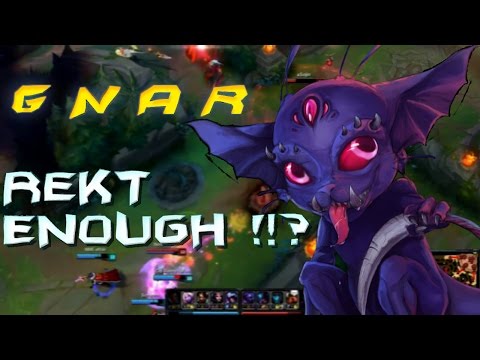 Gnar vs Gnar OP build !! | League of Legends