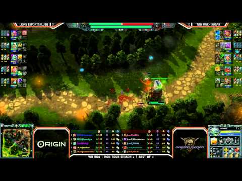 HoN Tour S2 - [LION] vs [tmsR] - Cycle 3 Diamond WB Ro8 - Game 1