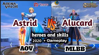 Download lagu [part#1] Perbedaan AOV VS MLBB : comparison hero   skill gameplay terbaru patch 2020 mp3