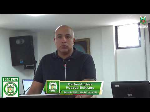 Sesión Ordinaria Concejo Municipal 06 febrero 2026 - Gerente ESE Hospital Nazareth