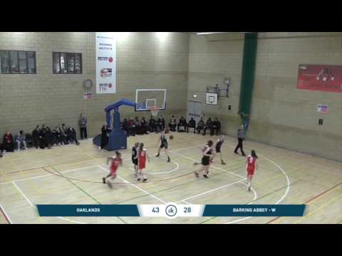 Barking Abbey vs Oaklands College - WEABL - Week 12 - Highlights