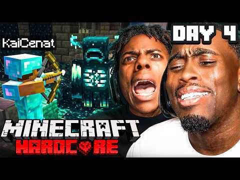KAI & SPEED HARDCORE MINECRAFT MARATHON ⛏️🧱 BEATING ALL BOSSES | DAY 4 PART 1