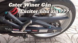 Cater che sên Winer gắn Exciter thì sẽ như thế nào ?? #baonhotvungtau #honda #winer #exciter