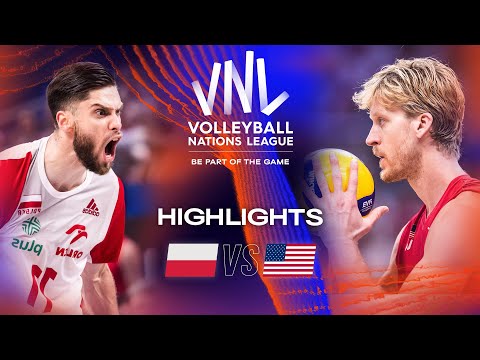 🇵🇱 POL vs. 🇺🇸 USA - Highlights Final | Men's VNL 2023