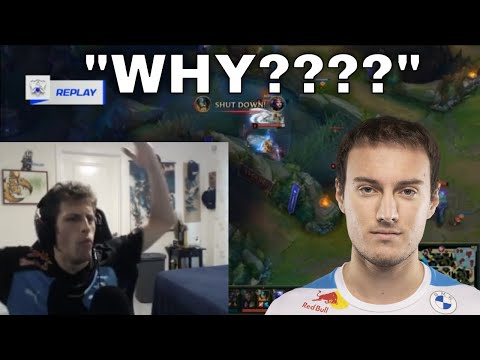 Captainflowers Reacts to Perkz Dying Solo C9 vs RGE Tiebreaker