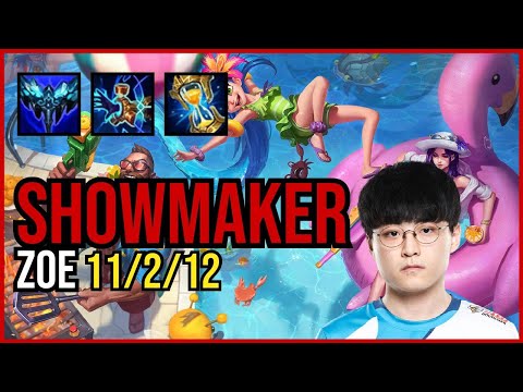 SHOWMAKER - ZOE - KR Challenger - Patch 11.5