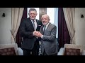 Tretie Stretnutie Z Maratónu Bilaterálnych Rokovaní Prezident Brazílie Luiz Inácio Lula Da Silv