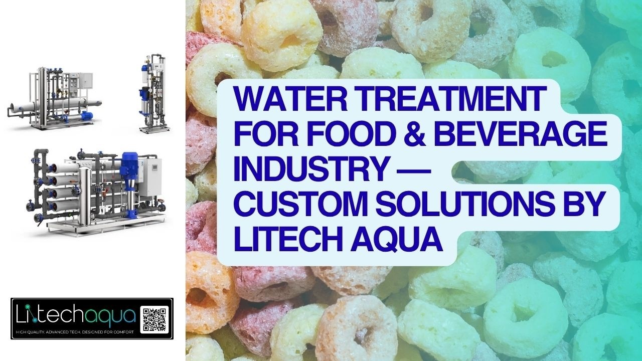 Water Treatment for Food & Beverage Industry — Custom Solutions by Litech Aqua
