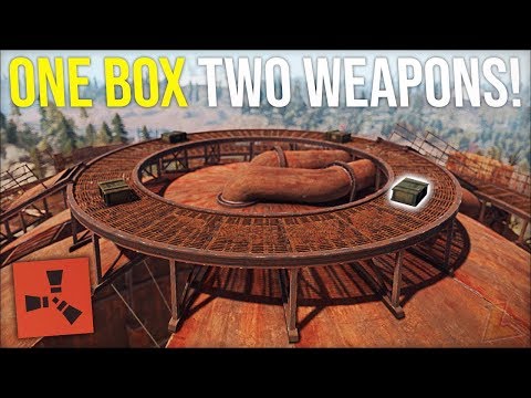 LUCKY WIPE DAY DOME RUN GIVES 2 WEAPONS IN 1 MILITARY CRATE - Rust DUO Survival Gameplay (S6-E2)