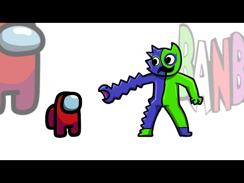 Mini Crewmate Kills Garten of BanBan 4 Characters | Among Us