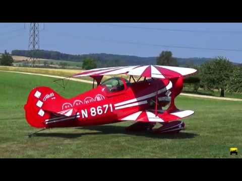 Pitts S-1S - Nils Hagandar - Flugtage Fricktal-Schupfart 2018