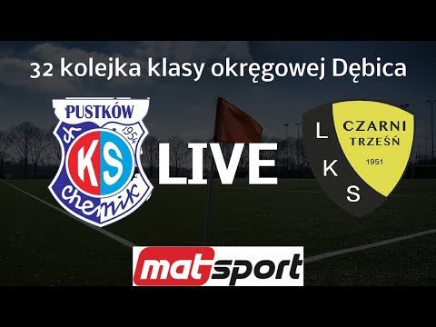 [LIVE] Chemik Pustków - Czarni Trześń 12.06.2021 klasa okręgowa Dębica