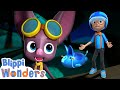 Blippi Wonders Blippi Meets Matt The Bat Blippi Animated Series Cartoons For Kids