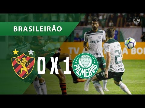 SPORT 0 X 1 PALMEIRAS - GOL - 23/09 - BRASILEIRÃO 2018