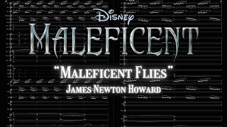 Maleficent Flies | James Newton Howard | Maleficent (2014) | NotePerformer Score Video