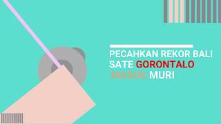 preview picture of video 'Sate Gorontalo Masuk MURI, Pecahkan Rekor Milik Bali'