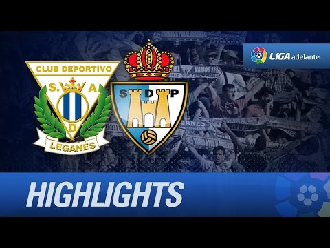 Resumen de CD Leganés (1-1) SD Ponferradina - HD