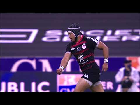 Finale TOP 14 - Le drop incroyable de 50 mètres de Cheslin Kolbe