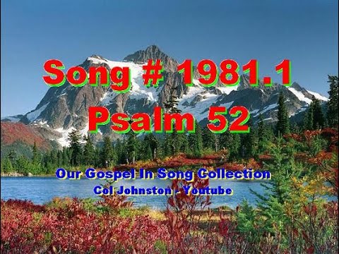 #1981.1- Psalm 52