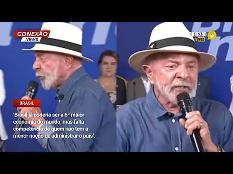 Vídeo: ‘Brasil já poderia ser a 6ª maior economia do mundo, mas falta competência de quem não tem a menor noção de administrar o país’.