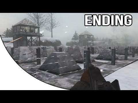 Call of Duty 2 Big Red One - Gameplay Walkthrough ENDING - The Dragon's Teeth