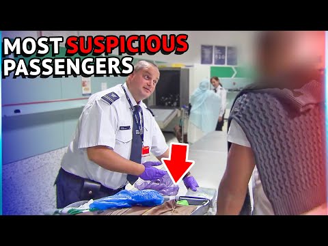 Most Suspicious Passengers Caught At The Airport!