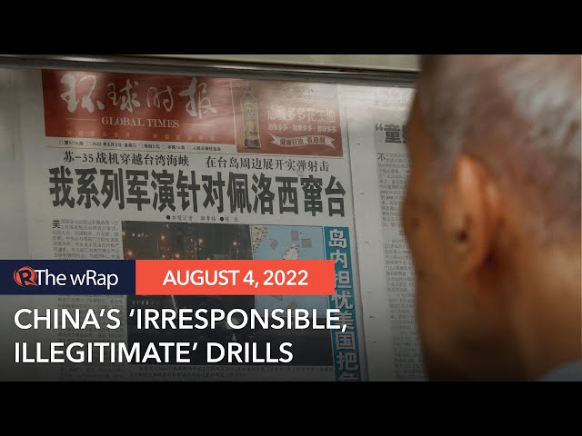 Tiongkok yang marah menembakkan rudal di dekat Taiwan dalam latihan setelah kunjungan Pelosi