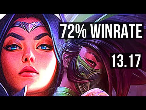 IRELIA vs AKALI (MID) | 72% winrate, 6/1/4 | EUW Master | 13.17