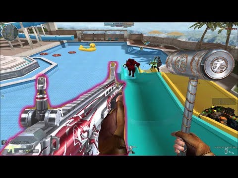 Crossfire NA 2.0 : SCAR Light - Scarlet Silver - Hero Mode X - Zombie V4