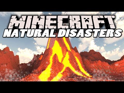 Wipper - Minecraft Mods | NATURAL DISASTERS MOD! (Earthquakes, Meteors & Volcanoes) | Mod Showcase