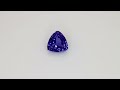 Tanzanite, trillion cut, 2.07 ct Video 1