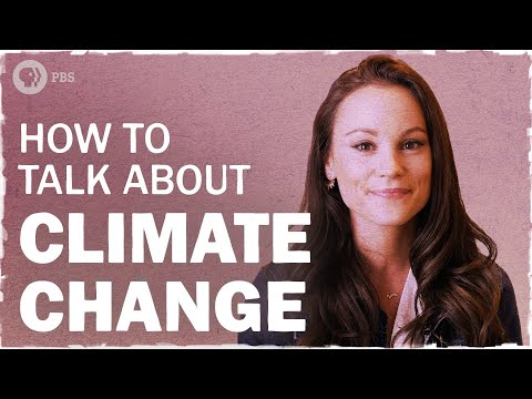How can we start a conversation about climate change?