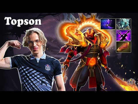 Topson - Ember Spirit Midlane | Dota 2 7.30b Gameplay
