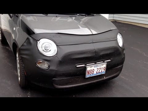 LeBra Vinyl Car Bra for the Fiat 500 Pop