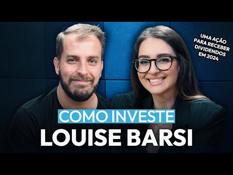 COMO INVESTE LOUISE BARSI (AGF) e uma AÇÃO para RECEBER DIVIDENDOS em 2024