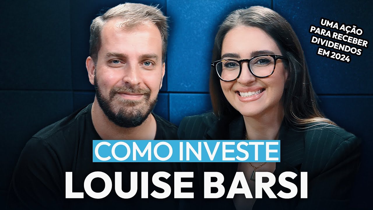 COMO INVESTE LOUISE BARSI (AGF) e uma AÇÃO para RECEBER DIVIDENDOS em 2024